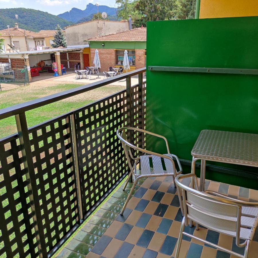 Alberg Restaurant Bellavista Santa Pau Eksteriør bilde
