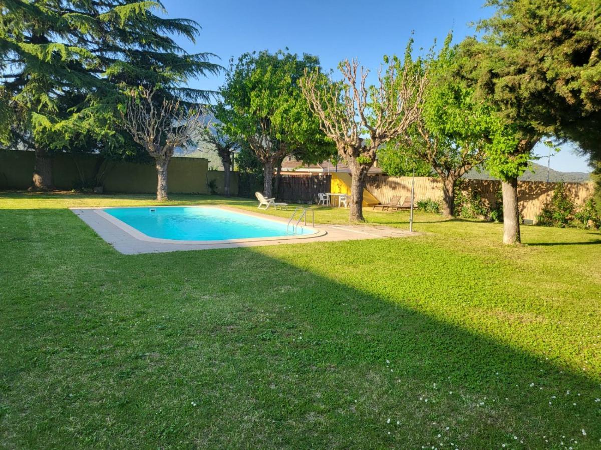 Alberg Restaurant Bellavista Santa Pau Eksteriør bilde